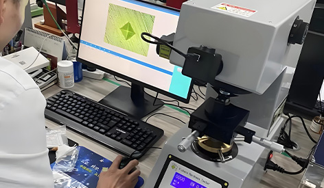 Vickers hardness test