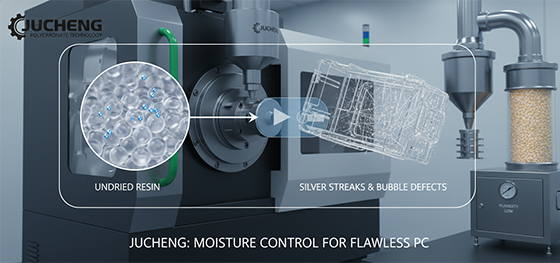 Polycarbonate resin drying