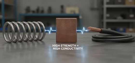high tensile strength and conductivit