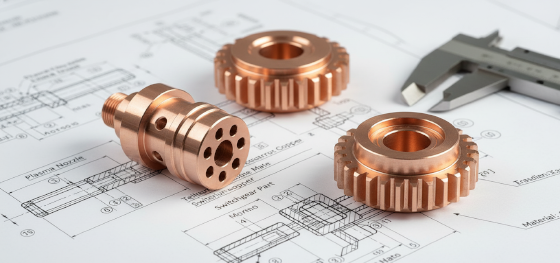 Plasma cutting nozzles