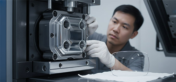 polished 420 steel mold core