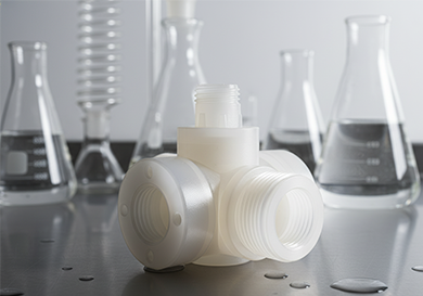 Polypropylene (PP) valve fitting