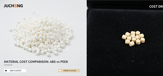 ABS vs PEEK pellets