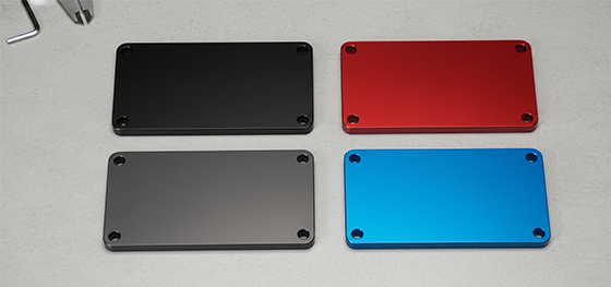 anodized 6061 aluminum parts