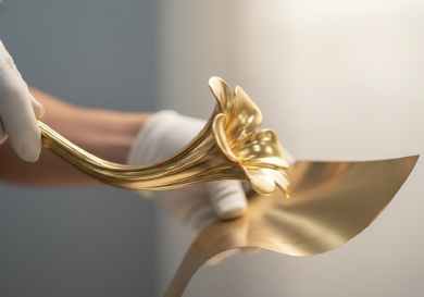 bending C260 brass sheet by hand.png