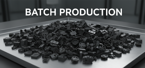 high volume mjf parts