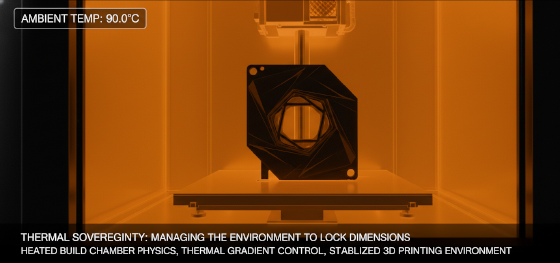 heated build chamber physics
