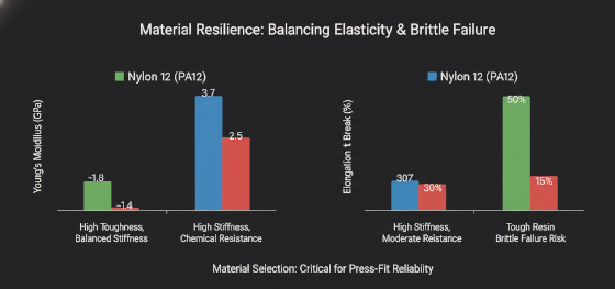 material properties for tight fits