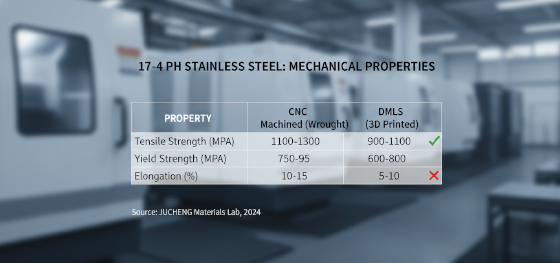 mechanical properties data table