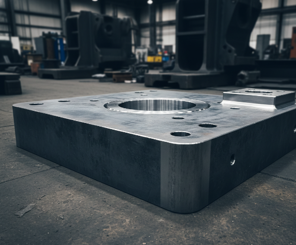 CNC machined ASTM A36 steel