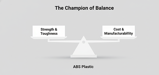 ABS plastic properties balance