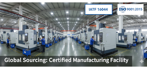 Global CNC Machining factory