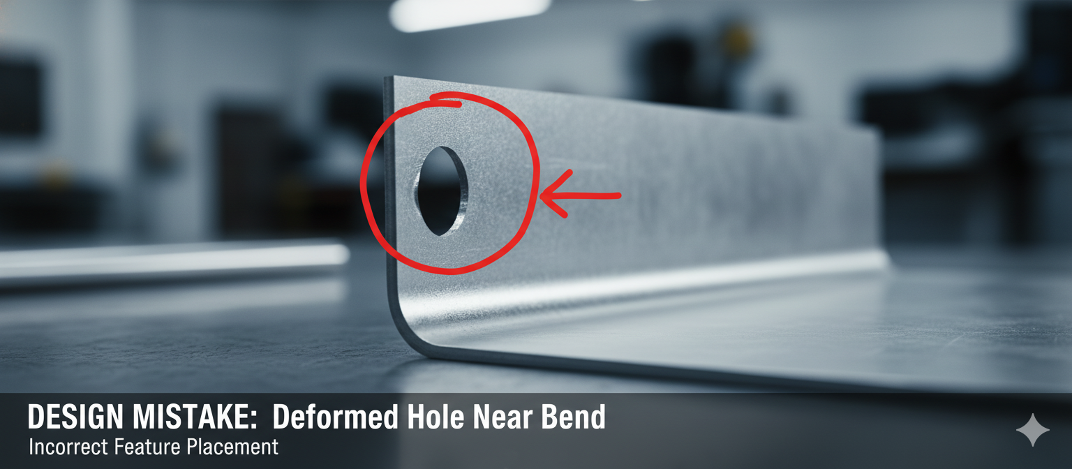 sheet metal design mistake