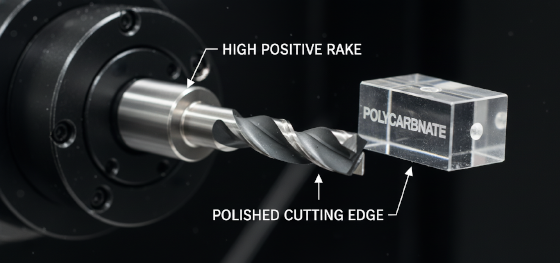 sharp end mill for plastic