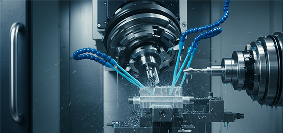 CNC machine automatic tool change