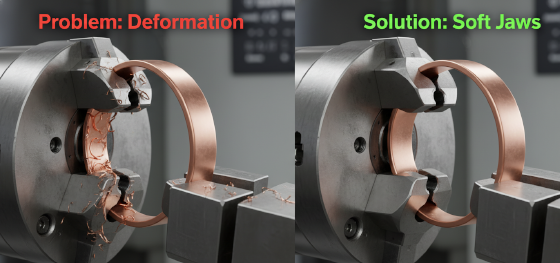 machining soft copper
