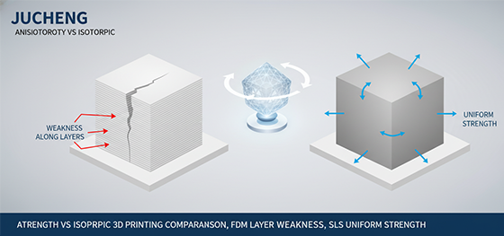 SLS MJF uniform strength
