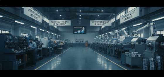 high volume finishing facility