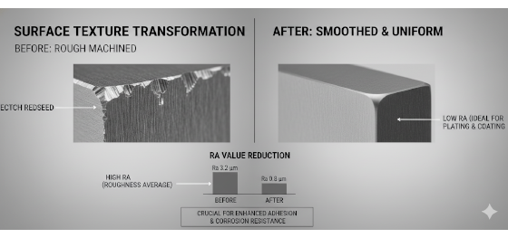 ra surface roughness improvement