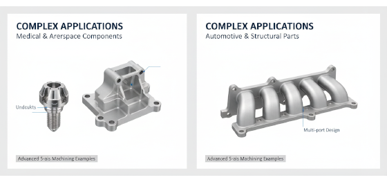 5 axis cnc medical parts