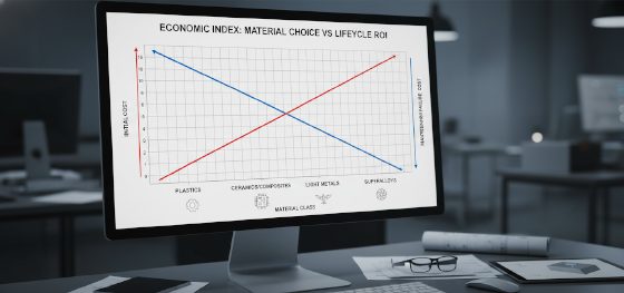material selection roi chart