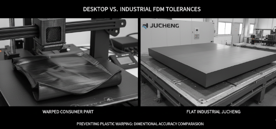 desktop vs industrial fdm tolerances