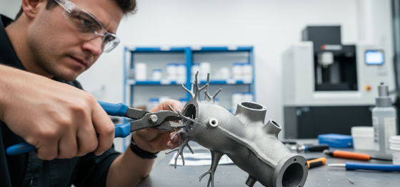 manual support removal process