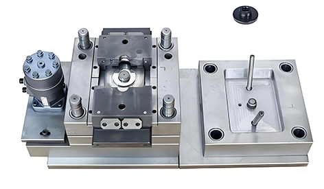Injection molding opening