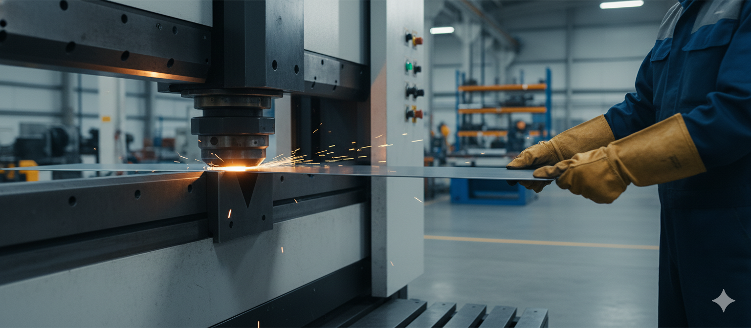 Metal bending process