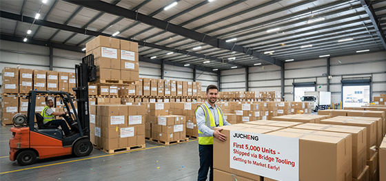 shipping first production batch