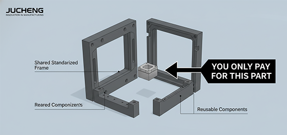 MUD mold base system infographic