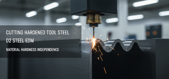 cutting hardened tool steel