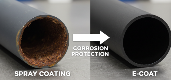 e-coat internal coverage