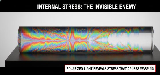 internal stress in nylon