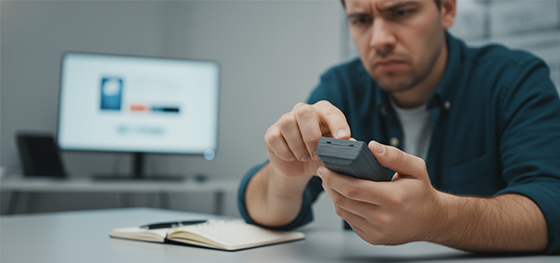 3D printed prototype with layer lines