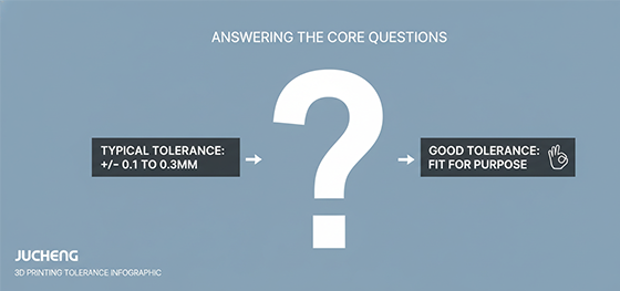 3d printing tolerance infographic