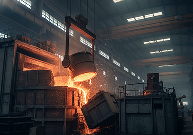 molten aluminum being poured.png