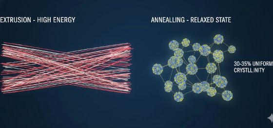 polymer chain orientation