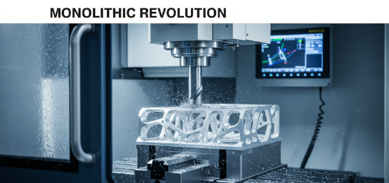 5 axis monolithic machining