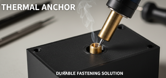 heat set insert installation