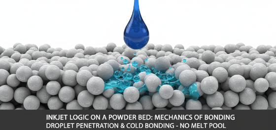 binder jetting droplets physics