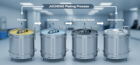 electroplating sequence