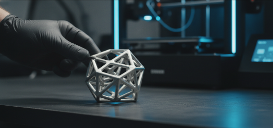 metallic touch on plastic prints