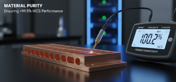 copper electrical conductivity test