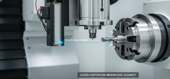 cnc machine linear scales