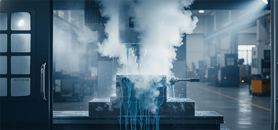 5-axis CNC with coolant