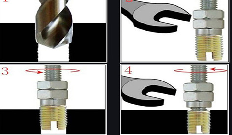 threaded insert installation