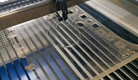 Acrylic laser cutting