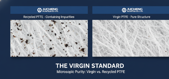 virgin vs recycled ptfe