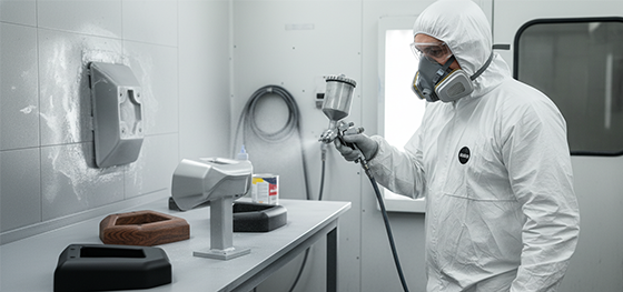 painting polyurethane prototypes